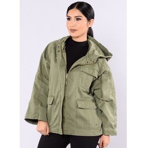 Very Military Utility Jacket Fashion Nova Olive